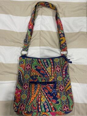 Vera Bradley Multicolor Paisley Crossbody Bag